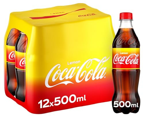 Coca Cola Classic PET Lemon 500 ml (Pack of 12)