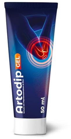 Artodip-Gel – Natürliches Gel mit Pflanzenextrakten & Ölen, 50 ml – Zur Linderung von Muskel- & Gelenkschmerzen