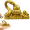 Krujecnt Schlangenfigur Neujahr,Jahr der Schlange 2025 Figur | Desktop-Deko-Figur,Chinesische Feng Shui-Figuren, Kunstharz-Desktop-Skulptur-Handwerk, Figurenornamente für Zuhause