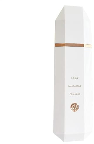 Mxshc Spatola per la pulizia dei pori, estrattore di pori ad ultrasuoni, spatola per il viso, impermeabile, senza fili, ricaricabile, strumenti per la cura della pelle, per l'estrazione dei pori,