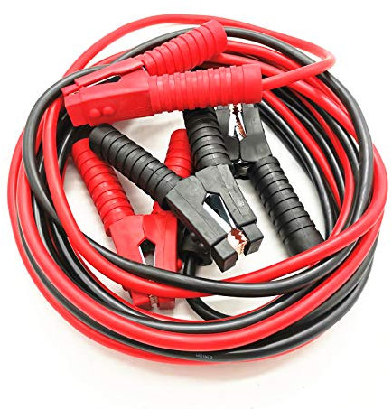 iMeshbean Starthilfekabel Überbrückungskabel, 6M 3000A 35mm² Starterkabel Set mit Tragetasche, für Auto, Lastwagen, Motorrad