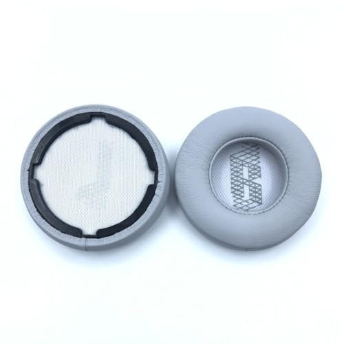 EarPads para JBL LIVE400BT/460NC, Cubierta de Esponja para Auriculares, Almohadillas de Repuesto Accesorios para Auriculares Rotos (Gris)