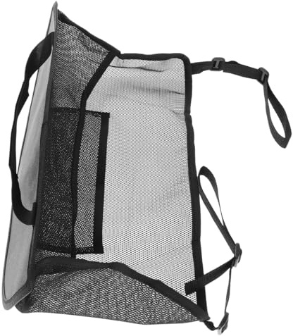 Auto Aufbewahrungstasche aus Polyester, Faltbar, Schwarz, für Sitzlehnen | Hängeorganizer Auto, Auto Taschenhalter, Auto Ablage für Essentials und Handtaschen