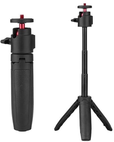 HUAYUWA Extension Rod Adjustable Selfie Stick for Insta360 X5/X4/X3/X2/GO3, Gimbal Extension Pole Tripod Compatible with DJI Action5/Action4/Pocket3 Action Bracket Mount Holder (12”)