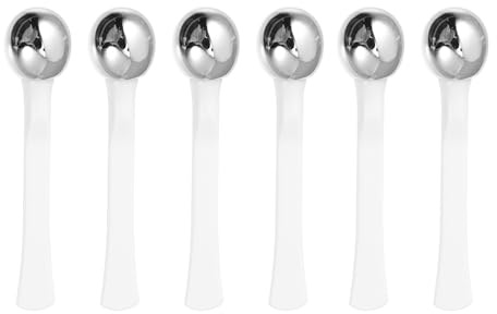 TOYANDONA 6 Stück Augencreme Stäbe aus Metall Tragbares Kompaktes Design zur Reduzierung von Augenringen für Make Up Geeignet Praktisches Beauty Zubehör für Frauen