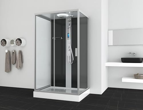 SANOTECHNIK Komplettdusche BOSTON 90 x 120 cm mit Schnellmontage