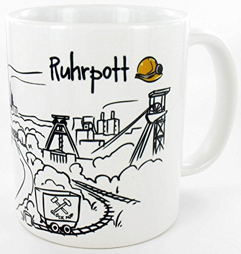 die stadtmeister Keramiktasse Skyline Ruhrpott