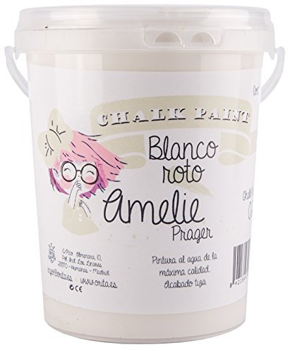 Amelie Prager 3000-02 Pintura a la Tiza chalk, Blanco Roto, 3 l