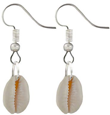 Soulsisters Statement Boho Ohrhänger Angesagter Kauri Muschel als Anhänger