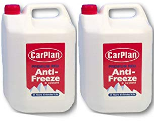 CarPlan FSA005 Premium Red Antifreeze & Coolant