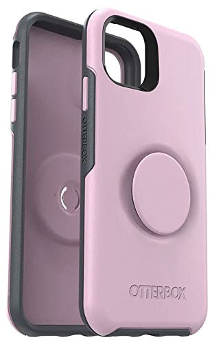 OtterBox Otter+Pop Case for iPhone 11 Pro, Shockproof, Drop proof, Protective Case with PopSockets PopGrip, 3x Tested to Military Standard, Pink