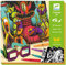 DJECO Coffret coloriage 3D - Monstres drôles - 12 pcs