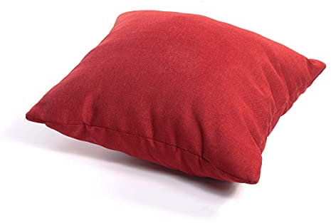 Gutekissen® Palettenkissen Gesteppte Kissen mit Knöpfen, Palettenauflagen Sitzkissen Rückenlehne Gesteppt PFG (Deko Kissen 40x40, Rot)