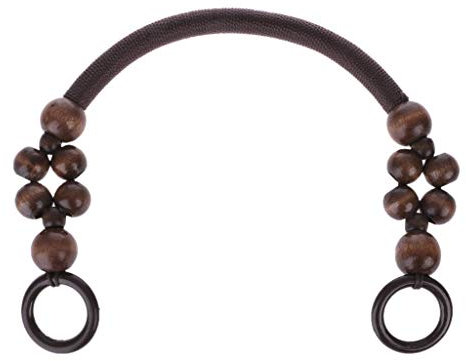 Faguo Holzperle Seil Tasche Riemengriff Schultergurt für Handtasche DIY Ersatz