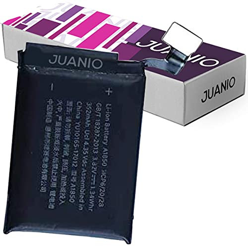 JUANIO Bateria Interna Compatible para Apple Watch Serie 3 42 mm 3.8V 352 mAh