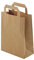 GREENBOX Umweltschonende Papier Tragetaschen groß I Papiertüten Geschenktüten Papiertragetaschen biologisch abbaubar, kompostierbar I 25 x braune Papier Tüten 26 x 12 x 35 cm