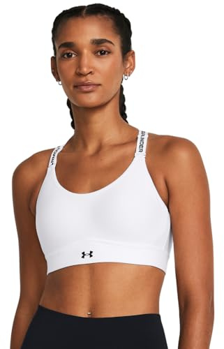 Under Armour Infinity Mid 2.0 Sport-BH Damen Weiß Damen