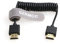 SZRMCC Câble HDMI 8k 2.1 Câble HDMI vers HDMI Enroulé Câble Souple Ultra pour Z Cam E2 Portkeys BM5 Atomos Shinobi Ninjav V Moniteur Sony Canon Camera