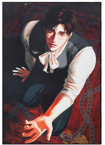 OtNiap Anime-Teppiche, männlicher Servant-Teppich, weich, für den Innenbereich, Anime-inspirierte rutschfeste Matten, dekorative Matte für Wohnzimmer, Spielzimmer, Schlafzimmer – verleihen Sie Ihrem