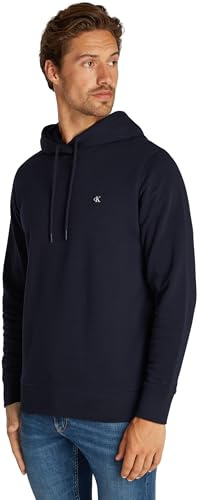 Calvin Klein Jeans Herren Hoodie Embro Badge Hoodie mit Kapuze, Blau (Night Sky), 3XL