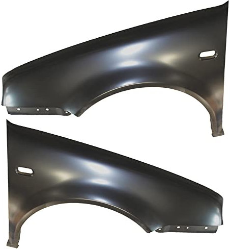 ATEC Germany 1x Kotflügel vorne links mit Blinkerloch, 1x Kotflügel vorne rechts mit Blinkerloch Kompatibel mit VW GOLF 4 (1J1),GOLF 4 Variant (1J5)