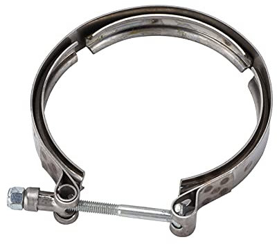 Abrazadera De Banda En V, Acero Inoxidable, Universal, Turbocompresor De Coche, Escape, Abrazadera De Banda En V, Accesorios Automotrices Para Reemplazo HX40 Turbo