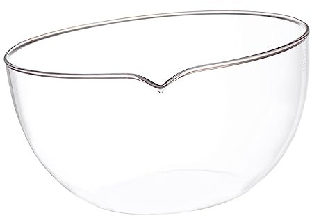 JECOMPRIS 1 Stück Glas-verdampfungsschale Behälter Mit Ausguss Porationsschale Laborgeschirr Labor-porationsschalen Glas-verdampfungsschale Wärmeglas Sicher Für Den Einsatz Im Labor