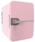 DimyFew Mini Frigo de Chambre, Élégant et Efficace, Rafraîchisseur Portable 6L/8 Canettes, ROSE