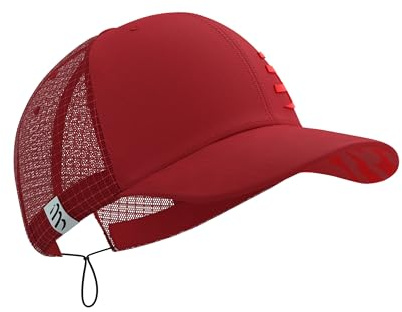 COMPRESSPORT Sports Cap | Breathable Mesh, UV Protection | Quick-Dry, Anti-Sweat Curved Visor | Adjustable | Ideal for Running, Trail, and Summer Sports