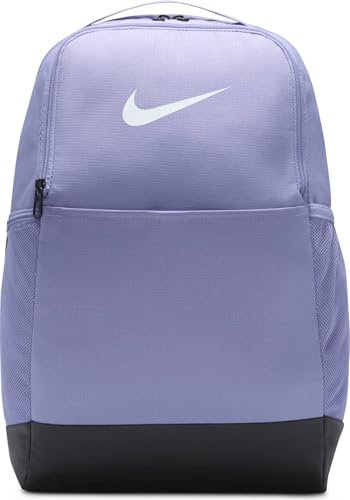 Nike Brasilia 9.5 Trainings-Rucksack (Medium, 24 L), Lilac Ice/Black/White, DH7709-533, MISC