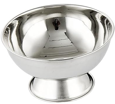 TOVINANNA 1stk Rasierseifenschale Für Männer Rasierzubehör Rasierseife-rührschüssel Rasierschale Aus Edelstahl Silver