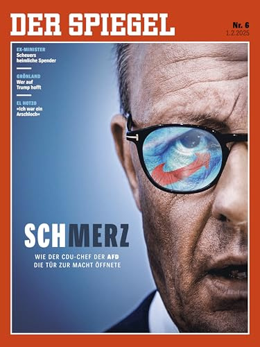 DER SPIEGEL 6/2025 SCHMERZ
