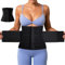 UZSUZZ Ceinture de Sudation Femme, Gaine Sport Ventre Plat, Ceinture Abdominale Amincissante, Abdominale Gaine Amincissante, Maintien du Dos, Ceinture Sauna Amincissante Néoprène (Noir, XL)
