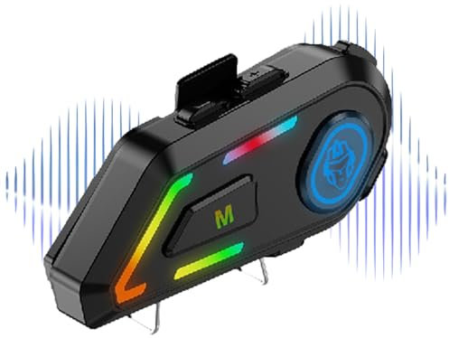 Genérico Auriculares de Motocicleta, Auriculares de intercomunicador de Motocicletas | Accesorios de Motocicletas PowerSports para Mujeres, de Motocicleta de Hombres Inalbo