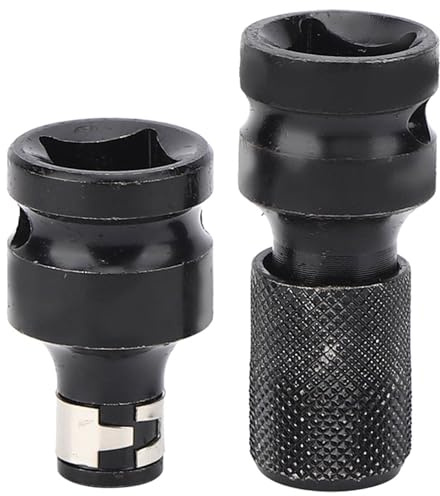 Schraubenschlüssel Hex Shank Chuck Conversion Kit Square Change Socket Adapter Zuverlässiger Werkzeug Schnelle Änderungssocket für Impact -Schraubenschlüssel Workshop