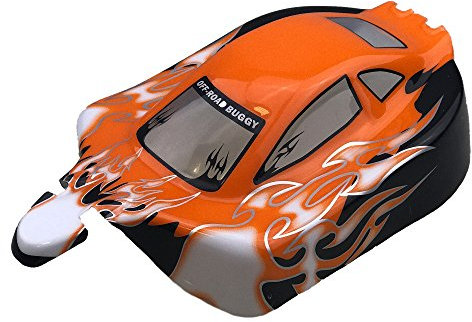 AMEWI 10070-1 1:10 Karosserie Buggy Booster Orange