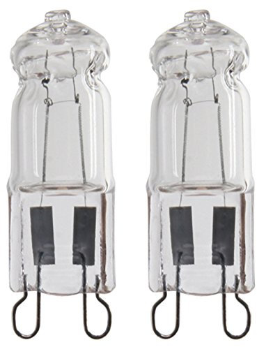ROLLER 2er Pack Halogen-Stiftsockel Leuchtmittel LIGHTME - G9 - 28 Watt