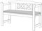 Gardenista Garden Outdoor Bench Seat Pad | Bench Patio Furniture 2 Seater Cushion 117x39 cm | Water Resistant Soft and Durable Material | Comfortable and Lightweight Fibre Filling (Grey)