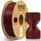 EONO Kohlefaser PLA 3D Drucker Filament 1,75 mm, Karbonfaser PLA Filament 1,75 mm 1 kg (2,2 lbs) Maßgenauigkeit +/- 0,03 mm für FDM 3d Drucker, Wein Rot