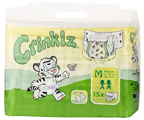 CRINKLZ Inkontinenz-Slip M 75-110 cm 15 St