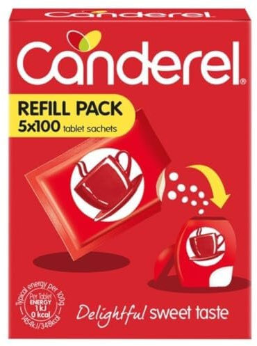 Canderel Zero Calorie Tablets Sachets 500 Pack