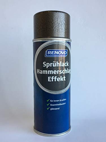 EM EM Spruehlack Hammerschlag 400ml, 0400 Anthrazit 287804000400