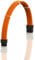 LINKUP - AVA 30cm PCI-E 8 Pin (6+2) GPU PSU Power Supply Braided Sleeved Custom Mod PC Extension Cable w/Combs | Strong & Stiff Design | Single Pack | 300mm - Orange