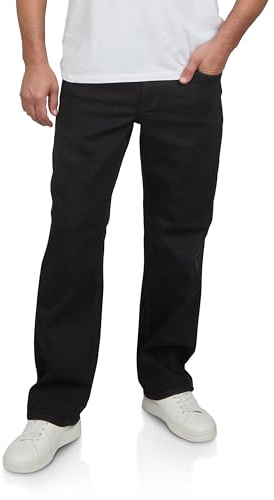 MUSTANG Jeans Herren Stretch Big Sur Regular Fit Jeanshose Hose Denim, (33W / 30L, Denim Black (4000-940))