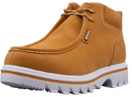 Lugz Herren Fransen Chukka Boots Mode-Stiefel, Golden Wheat/White, 44.5 EU
