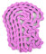 Mission BMX 410 Kette | pink | Standard
