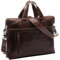 SID & VAIN Laptop Bag London I 15.4 inch Laptop Sleeve I Removable Shoulder Strap I Premium Leather I Business Bag I Men and Women I Brown Cognac