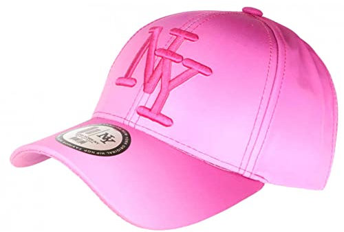 Hip Hop Honour Casquette NY Rose Tendance Look Dégradé Baseball Renbo - Taille Unique - Rose