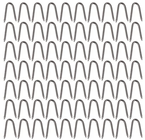 Operitacx 70pcs U-shaped Nails for Artificial Grass Garden Ground Staples Gardening Nails Fixing Turf Tool