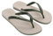 Ipanema Herren Clas Brasil Ii Ad Flipflop, Beige Green, 45/46 EU